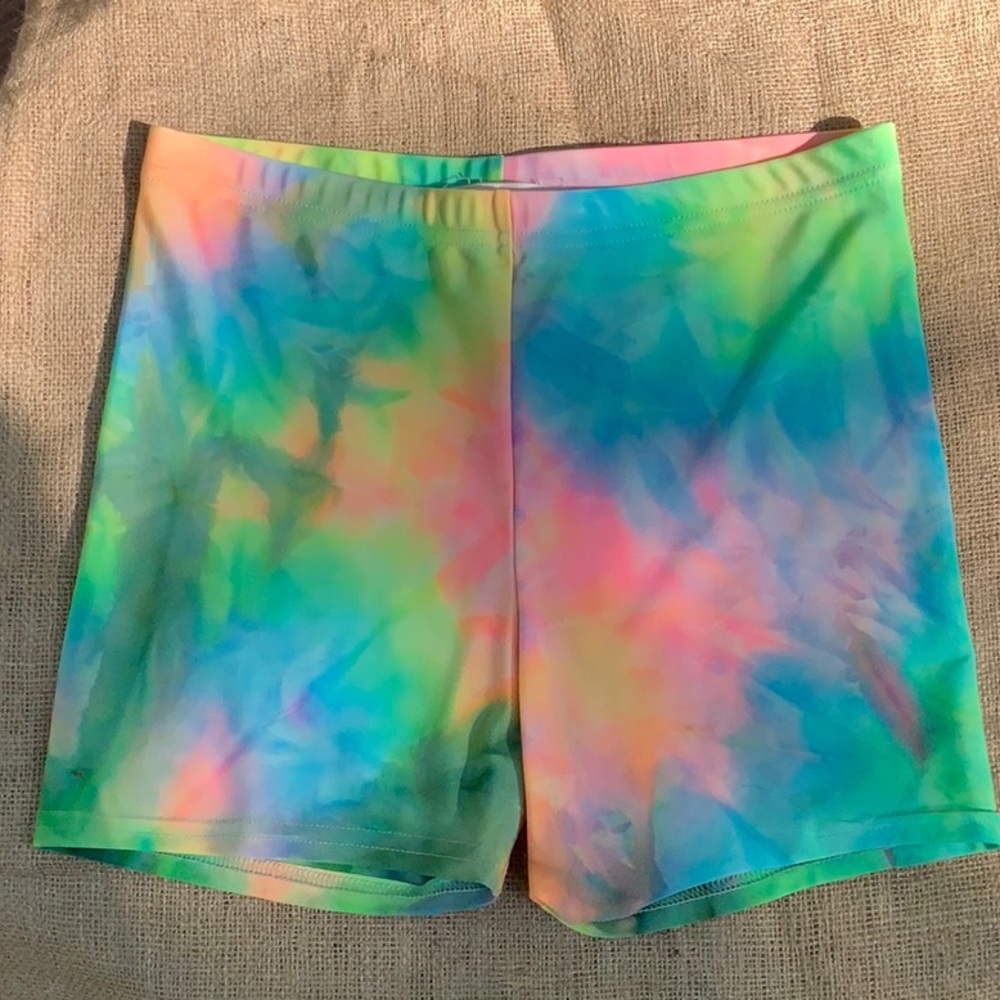 Tie Dye Bike Shorts (M)